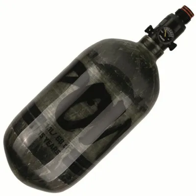 HPA Flasche Carbon Series 1,1L/68CI (300 Bar) Mit Regulator - Powair