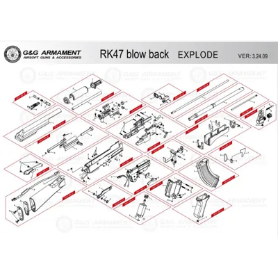 Spare Part RK47-BB-09 Für Die RK47 Serie Von - G&G Armament