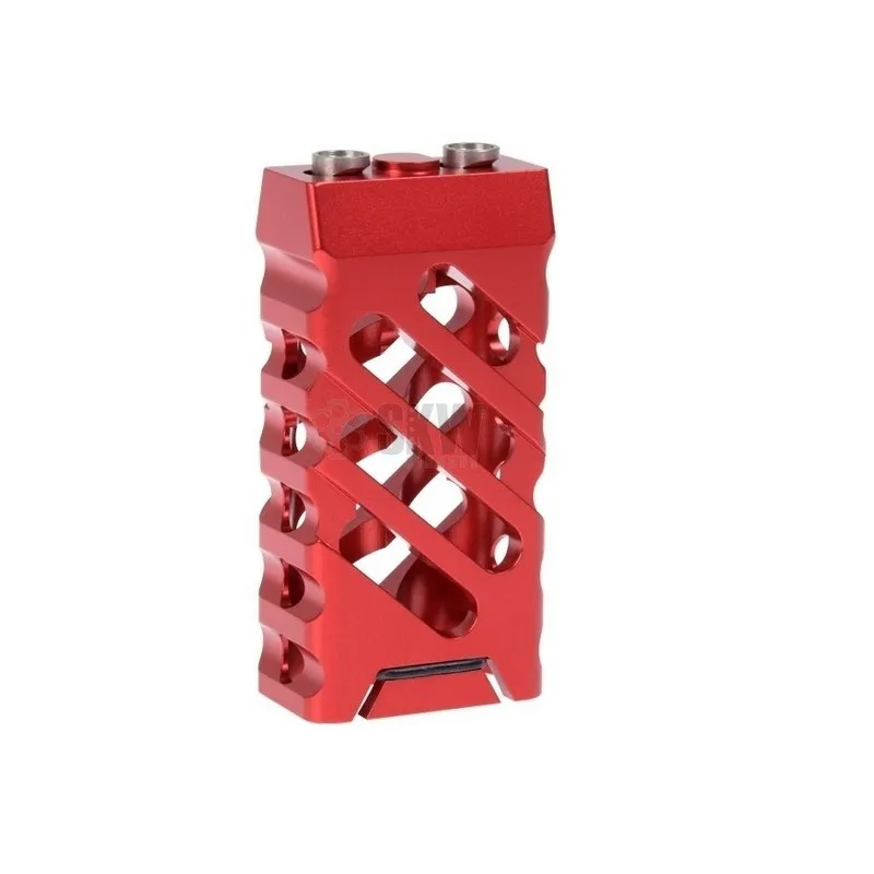 Grip Vertical Vtac Aluminio KeyMod · Rojo