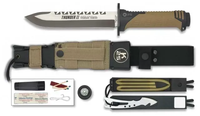 K25 Cuchillo Thunder II · Camo sand