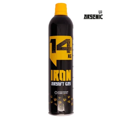 Gas Iron 14kg con Silicona 600ml - Arsenic