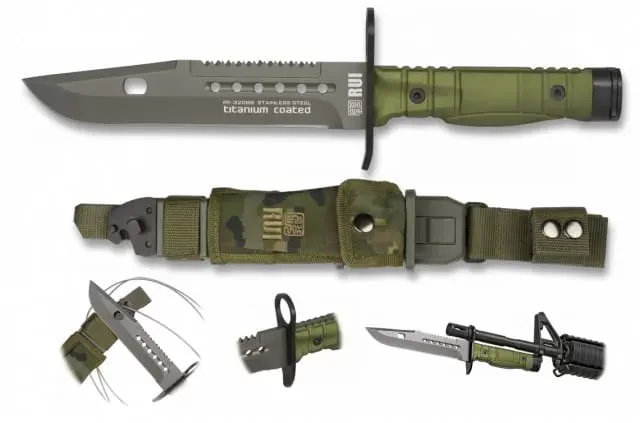 K25 Cuchillo Bayoneta · Verde / OD