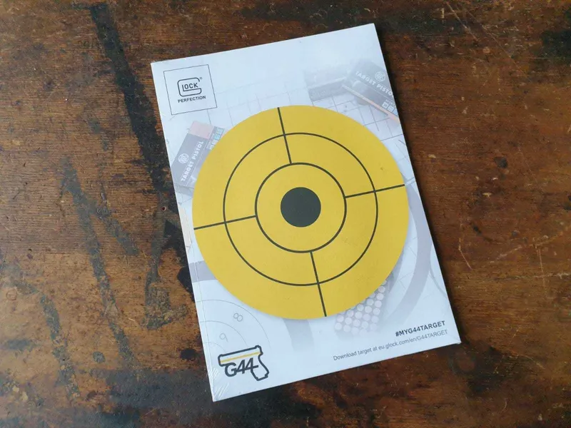Glock Original Zielscheibe · Negro
