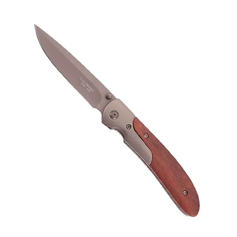 Herbertz CJH Einhandmesser Holzeinlage