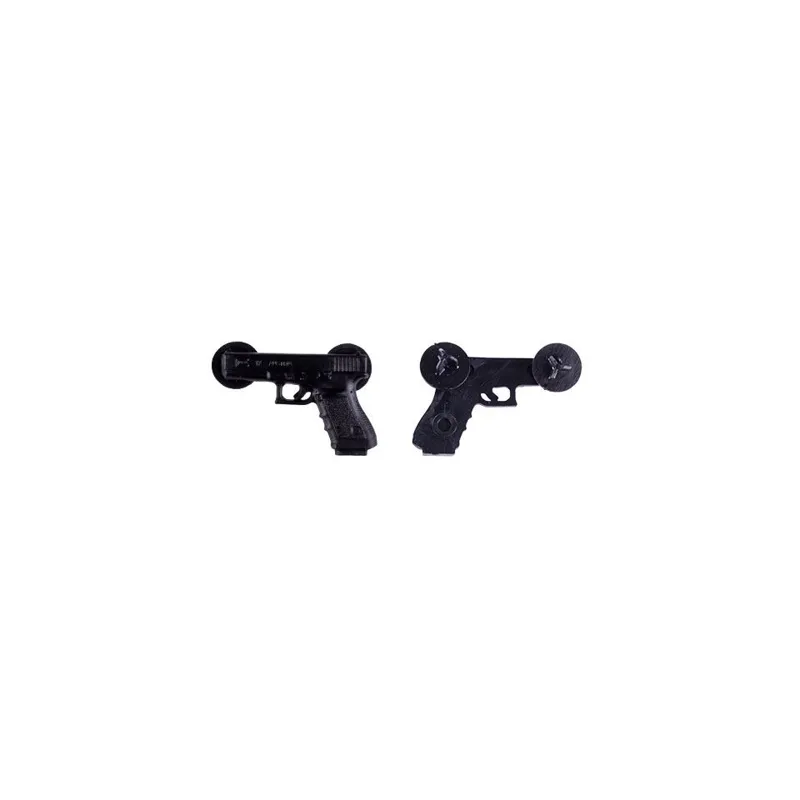 Glock Pistolen-Anstecker · Negro