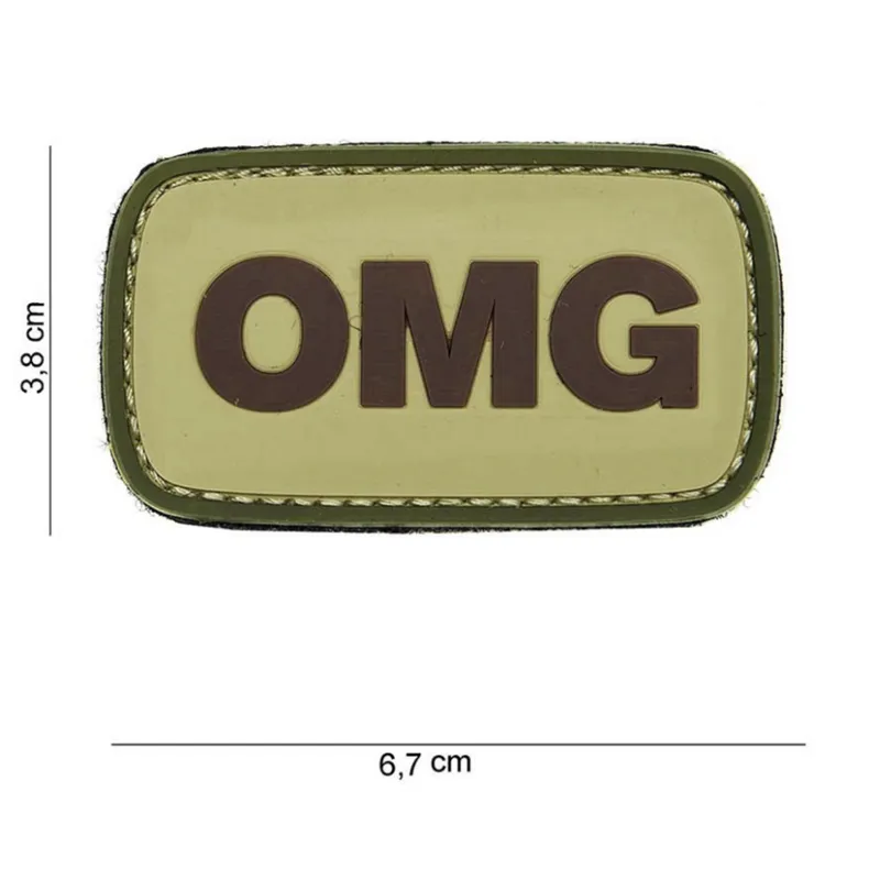 101 Inc Patch - Omg - PVC