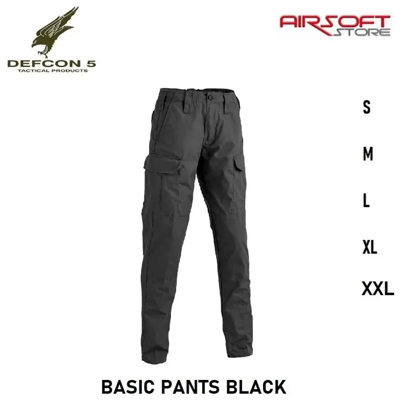 Basic Pants · Negro