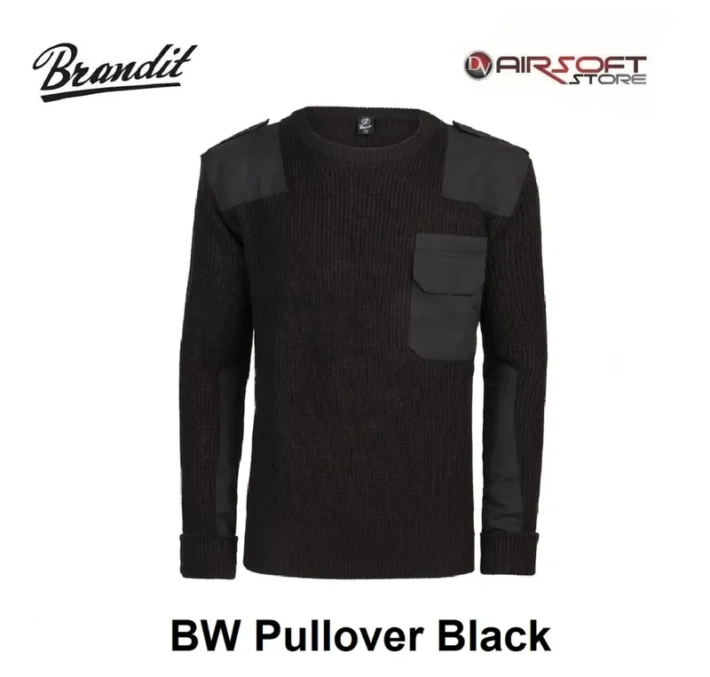 BW Pullover · Negro