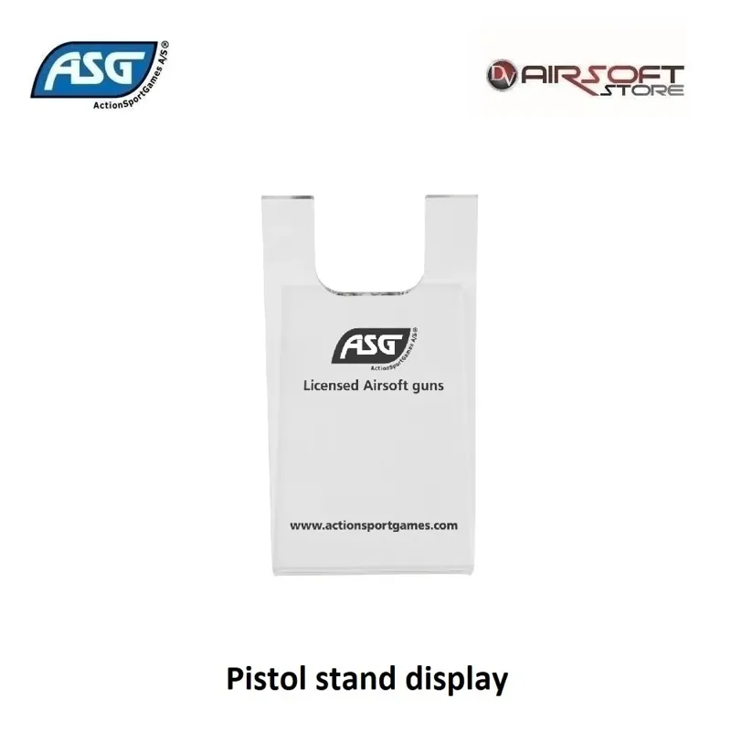 Pistol Stand Display · Negro