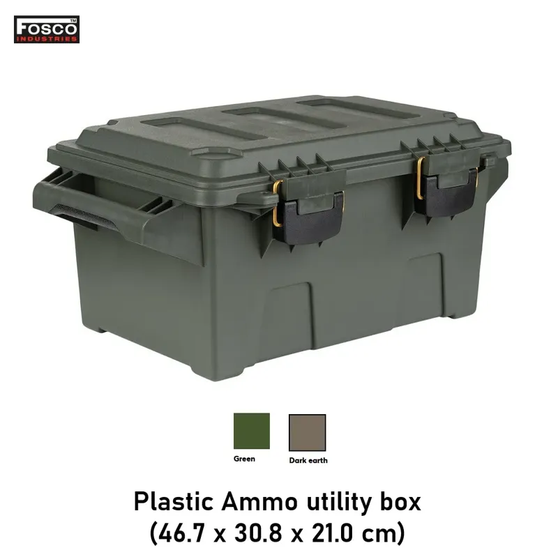 Plastic Ammo Utility Box