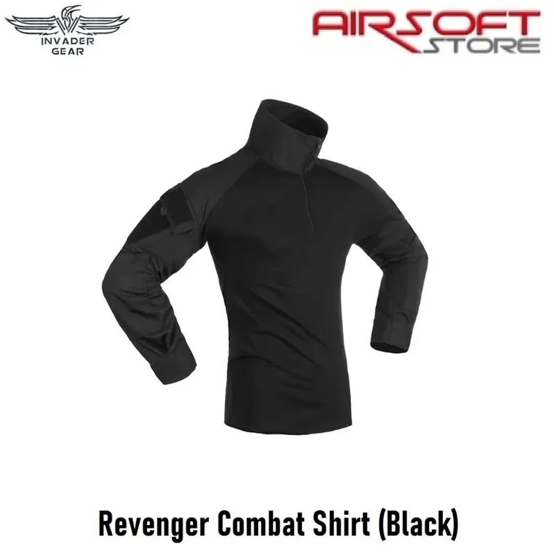 Revenger Combat Shirt · Negro