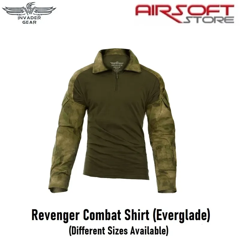 Revenger Combat Shirt · Everglade