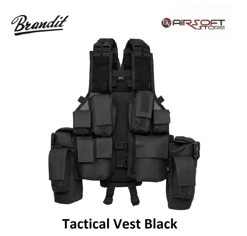 Tactical Vest · Negro