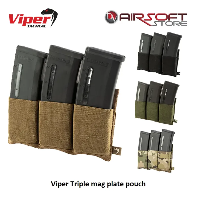 Triple Plate Pouch