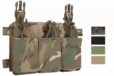 Front Panel Velcro Multipurpose 5.56 Triple