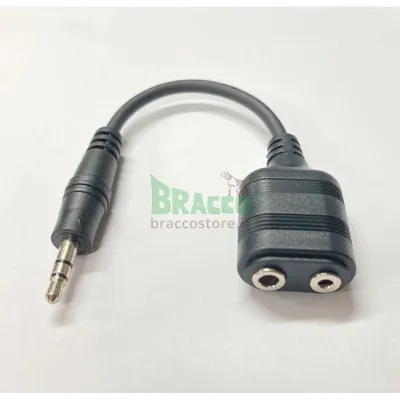 Adattatore Da 2 a 1 Pin 3,5 mm "Attacchi Midland" - (C651) - Albrecht