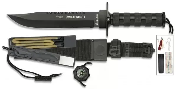 Albainox Cuchillo Combat King I Supervivencia