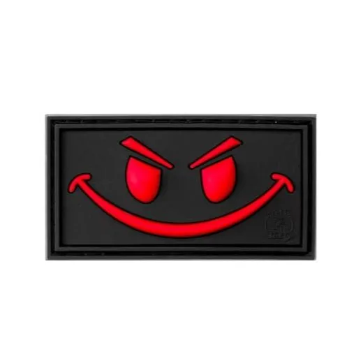 JTG Evil Smile Rubber Patch Blackmedic