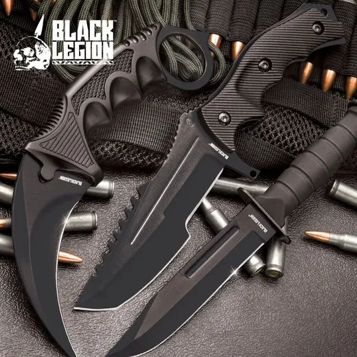 Black Legion Atomic | Triple Set · Black bk