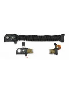 Pulsera Paracord LED Bruju y Silbato - Barbaric