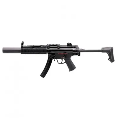 Fucile Elettrico ASG MP5 Q5 SD6 Calcio Retrattile Metallo