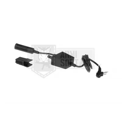 Z-Tac Radio PUSH TO TALK E-Switch Tactical PTT Motorola 2-PIN Connector