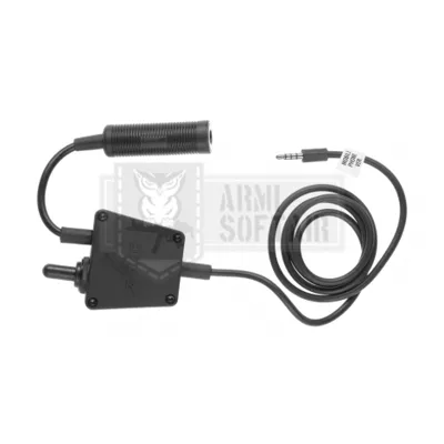Z-Tac Radio PUSH TO TALK E-Switch Tactical PTT Mobile Phone Connector
