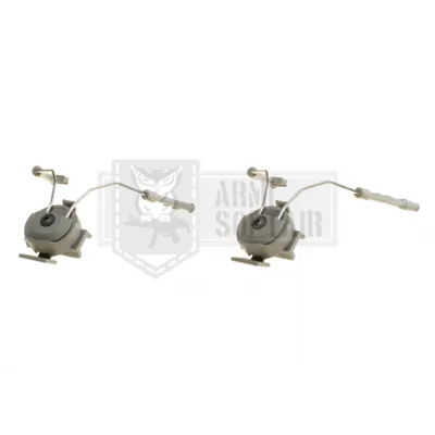 Z-Tac Radio Adattatori Cuffie Comtac Helmet Rail Adapter Set FG