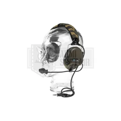 Z-Tac Cuffie Set Comunicazione Tier 1 Headset Military Standard Plug