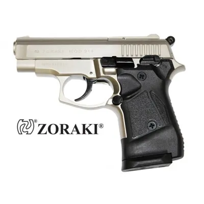 914 Schreckschuss Pistole 9 mm P.a.k Satina - Kaufen! - Zoraki