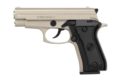 P29 Schreckschuss Pistole 9 mm P.a.k. Vernickelt - Ekol