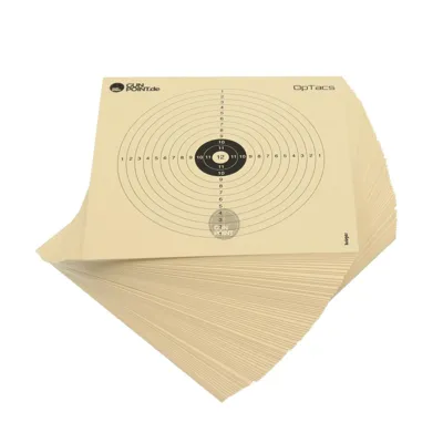 Air Rifle Target 14 x 14 cm - Pack of 50 - Krüger