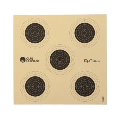 Air Rifle Target 14 x 14 cm with 5 Mirrors - Krüger