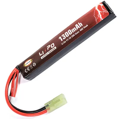 Ultra-Power LIPO Akku 11,1V 1300mAh 20C / 40C Long Stock-Tube Type - Evolution
