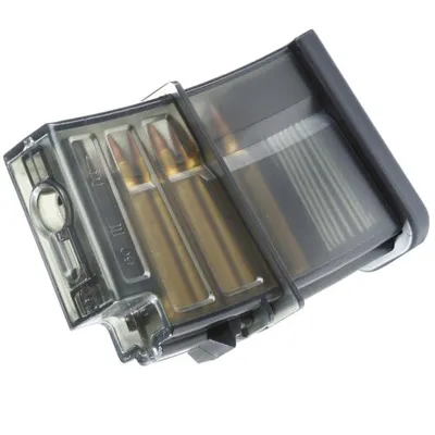 Ares / G36 / G14 Magazin Low-Cap 60 Schuss Short-Type - Rauch-Transparent - GSG