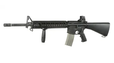 Versandrückläufer M16 RIS Rifle Vollmetall EFC-System S-Aeg BB - Ares