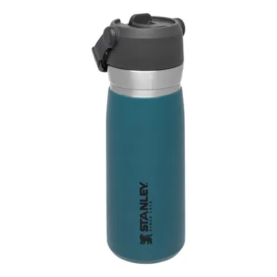 IceFlow Flip Straw Water Bottle 0.65 Liter | Blau - Stanley