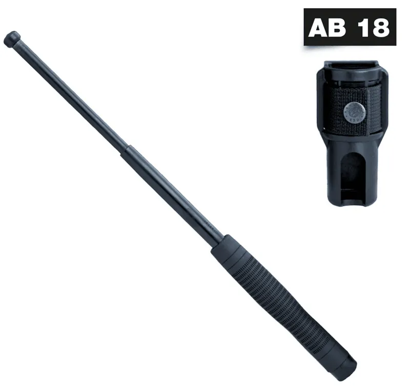 KH Security Teleskopschlagstock 18" + Holster