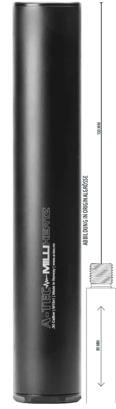A-TEC Schalldämpfer Milli Hertz