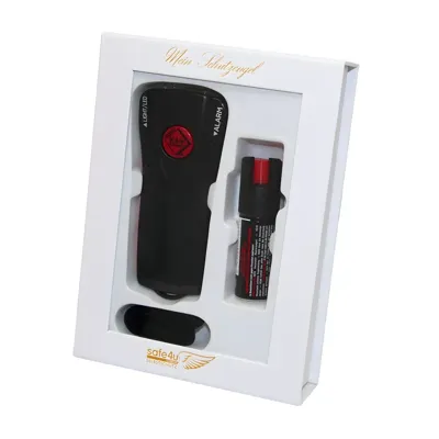 Alarm-Taschenlampe + Pfefferspray Jet Protect - KH Security