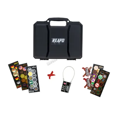 Kofferset - Wavefoam Pistolen Waffenkoffer 29,5x26cm - Reapo
