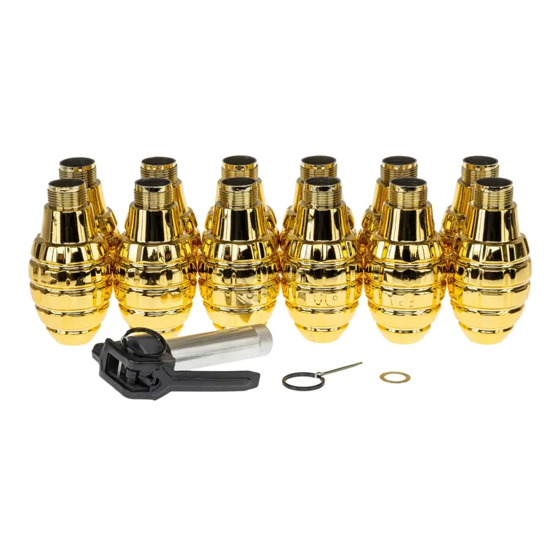 Hakkotsu Thunder B Golden Pineapple Grenade Set, 12ER Pack