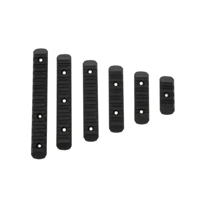 KeyMod&M-LOK Polymer Rail Set, 6 Pcs - Reapo