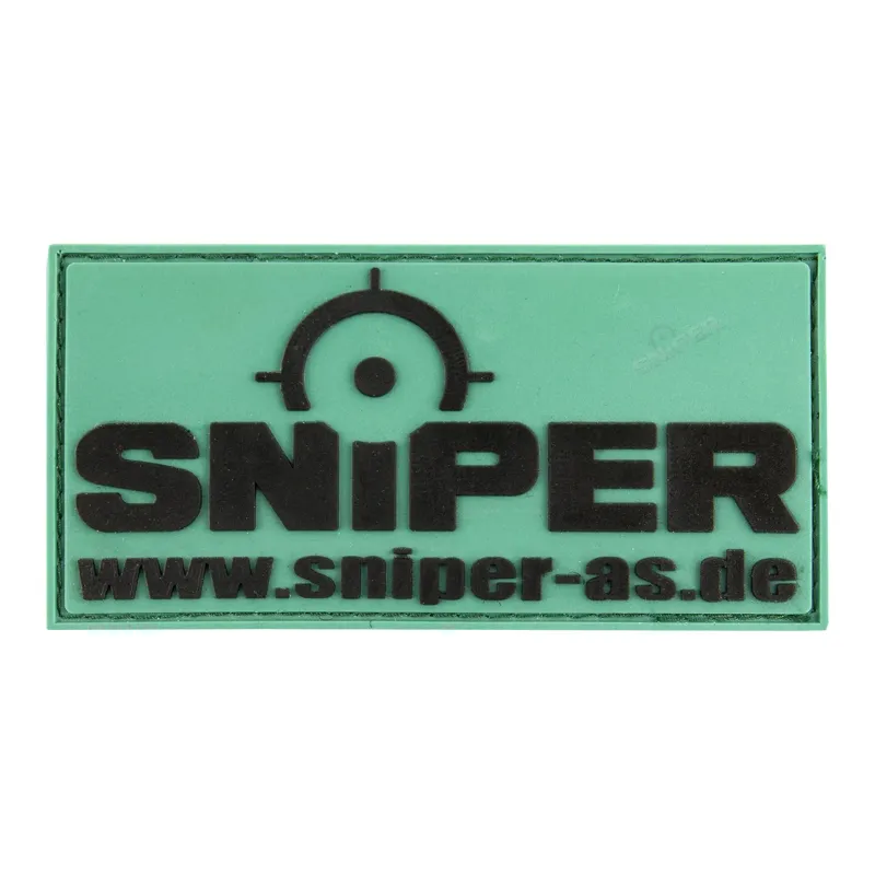 Sniper 3D Rubber Patch,, 9 x 4,5cm · Verde / OD