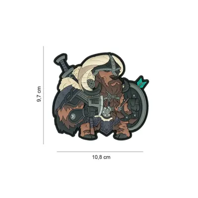 3D PVC Patch Viking Ox NR.9 - TF-2215