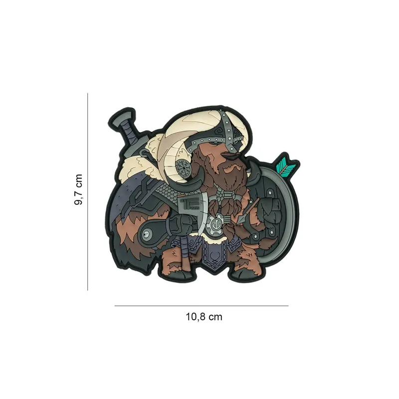 TF-2215 3D PVC Patch Viking Ox NR.9
