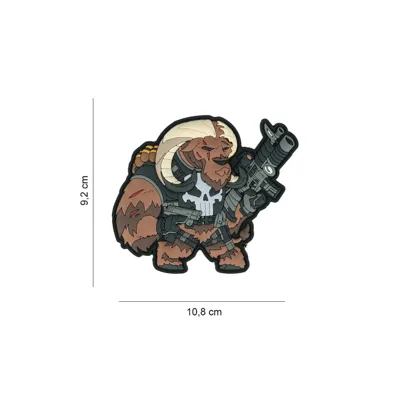 3D PVC Patch Punish Ox NR.10 - TF-2215