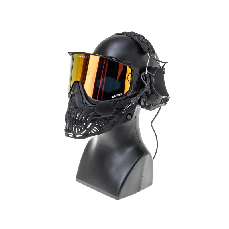 HK Army RMX GHOST Edition Goggle System, Fire #2 · Negro