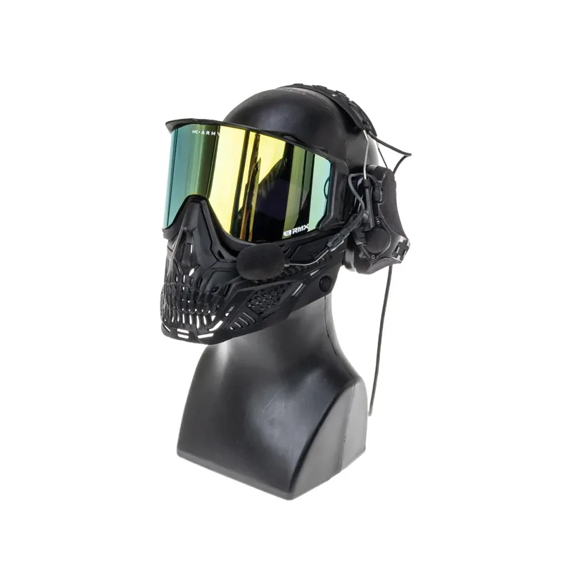 HK Army RMX GHOST Edition Goggle System, #1 · Black gold