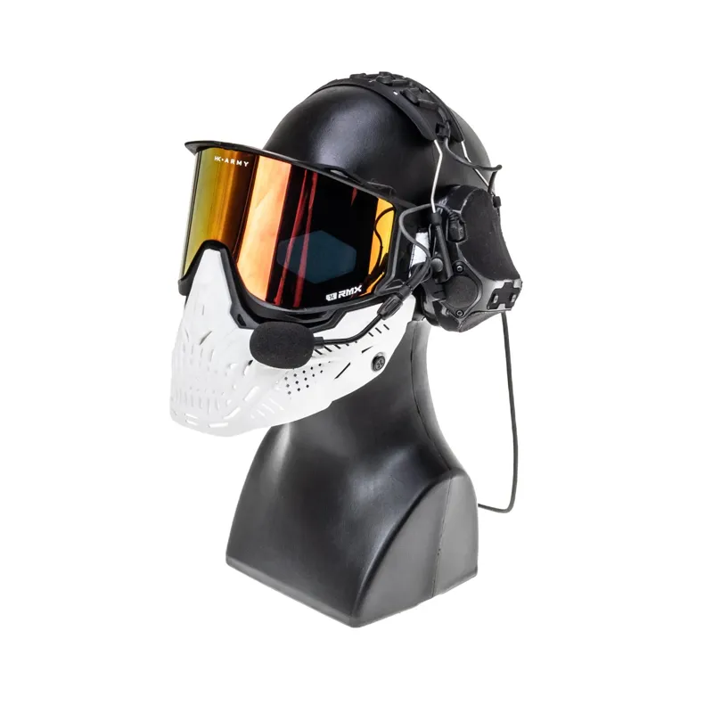 HK Army RMX GHOST Edition Goggle System, Fire #1 · Blanco